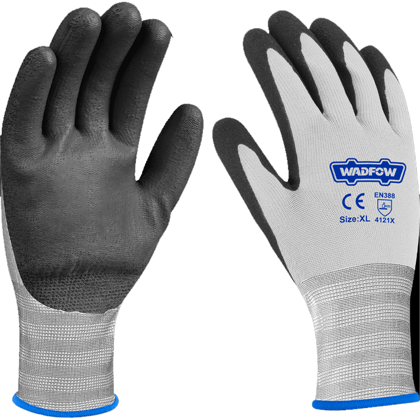 Wadfow WGV2803 Nitrile Frosted Coated Gloves | Wadfow by KHM Megatools Corp. Wadfow WGV2803 Nitrile Frosted Coated Gloves | Wadfow by KHM Megatools Corp.